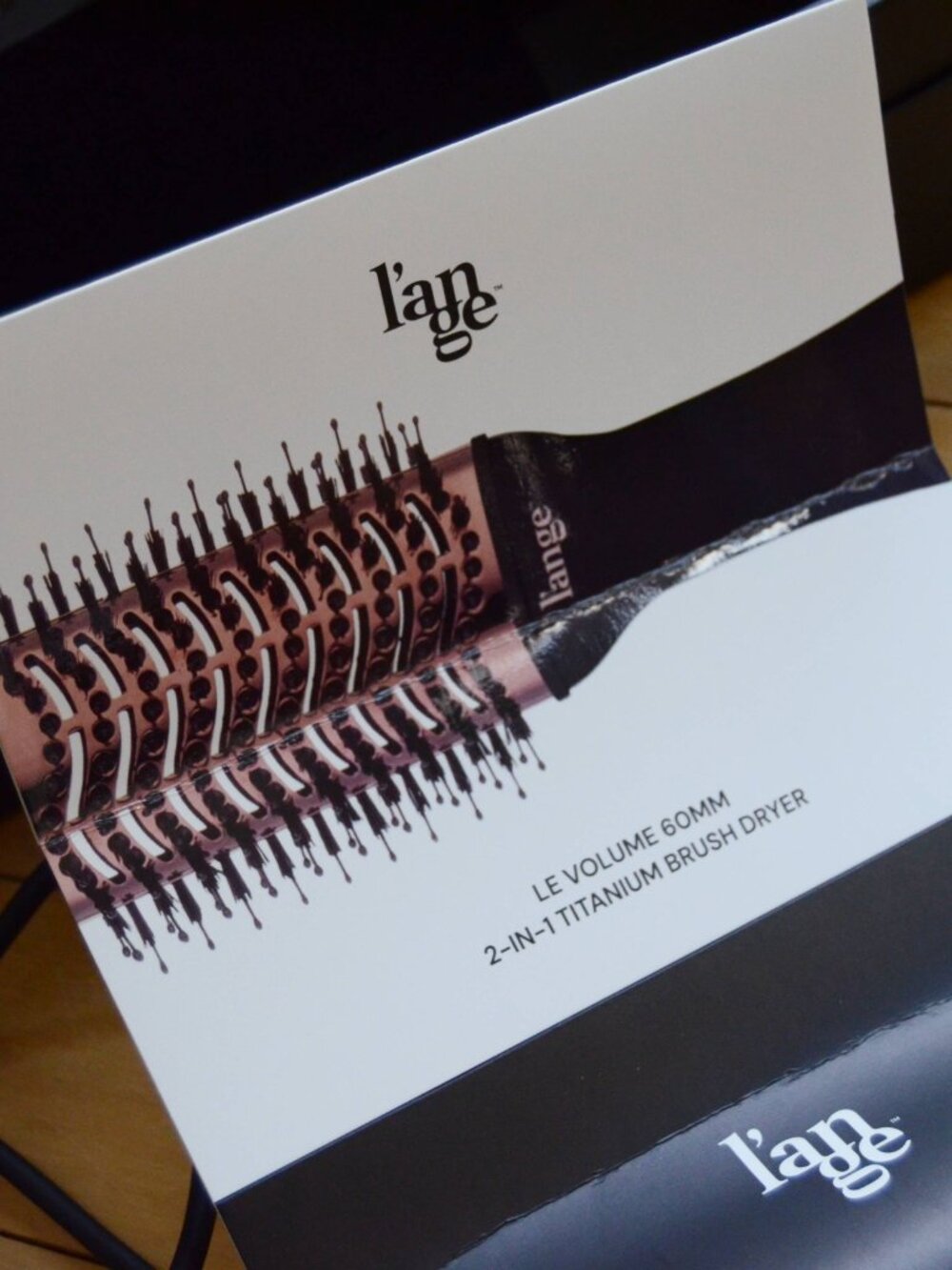 L'ANGE Le Volume 60MM 2-in-1 Titanium Brush Dryer Black - Picture 14 of 14